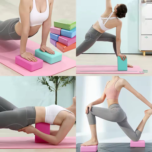 Bloque para yoga en espuma 23x15x8